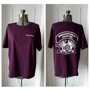 Harley Davidson Ladies  Crew Neck Short Sleeve Tee T-Shirt